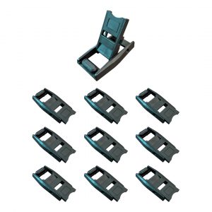 Kit 10 Fivelas Catraca Para Lona Sider com Kit Fixação